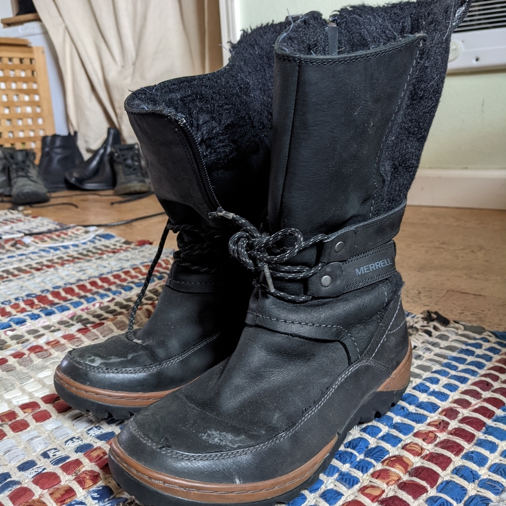 Merrell select grip women's winter snow boots